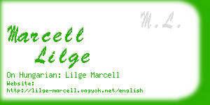 marcell lilge business card